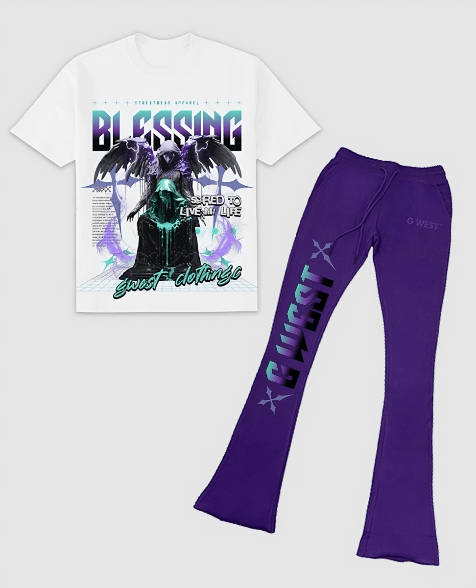 G West Rhinestone Blessing Set