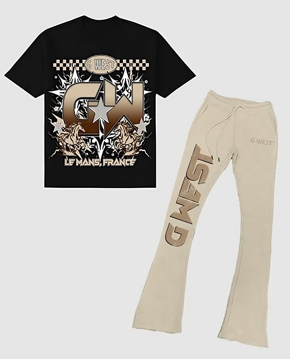 G West Rhinestone Le Mans France Set