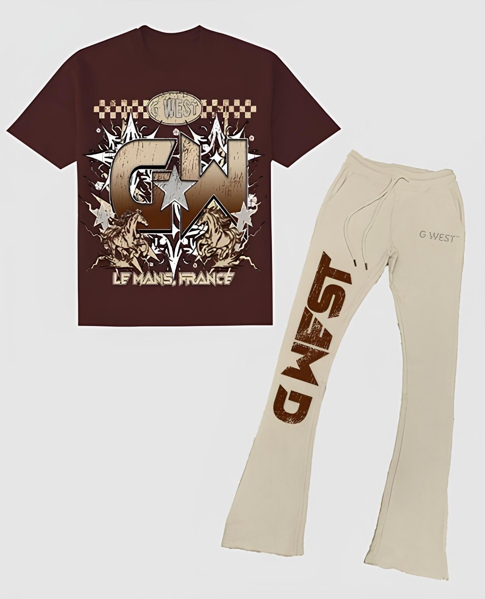 G West Rhinestone Le Mans France Set