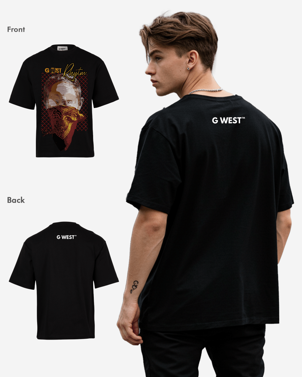 G West Rhytm oversized Tee