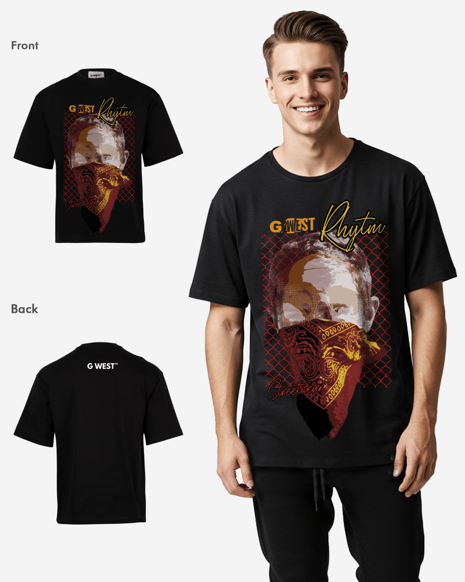 G West Rhytm oversized Tee