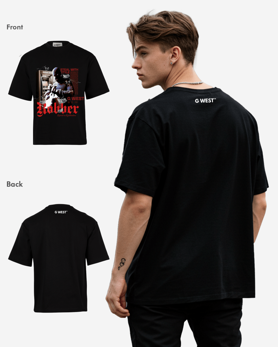 G-WEST ROBBER OVERSIZED TEE