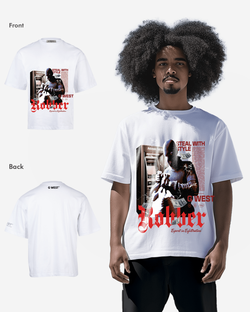 G-WEST ROBBER OVERSIZED TEE