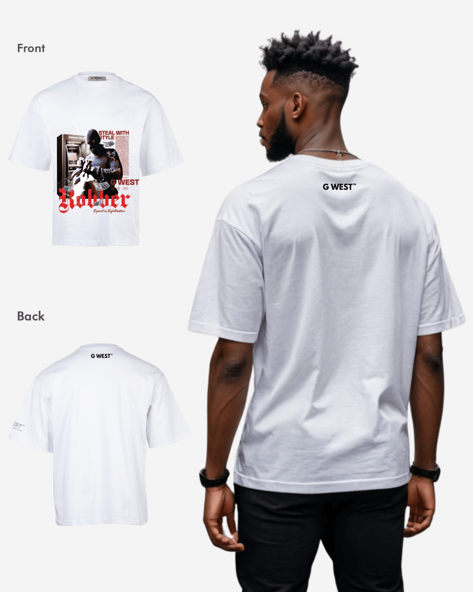 G-WEST ROBBER OVERSIZED TEE