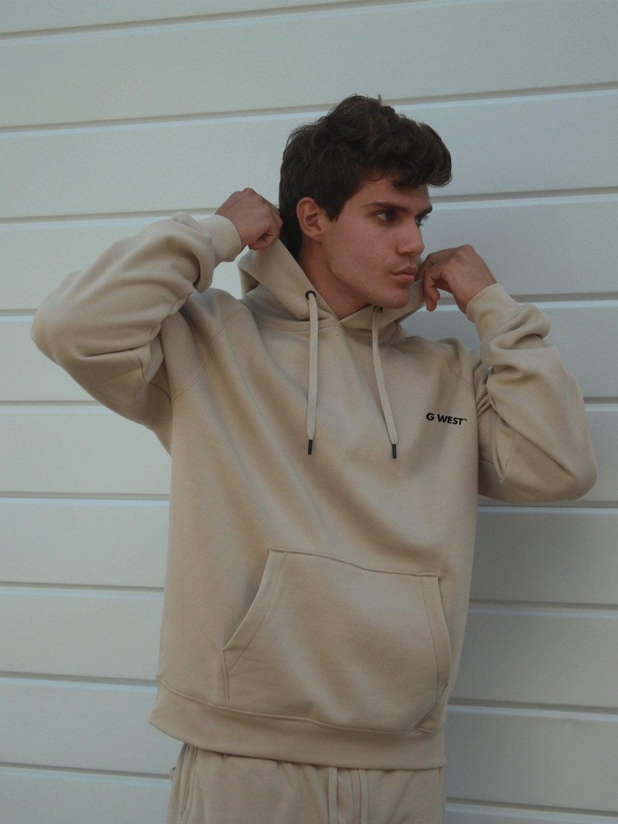 G West Rose Skull Heavy Premium Hoodie