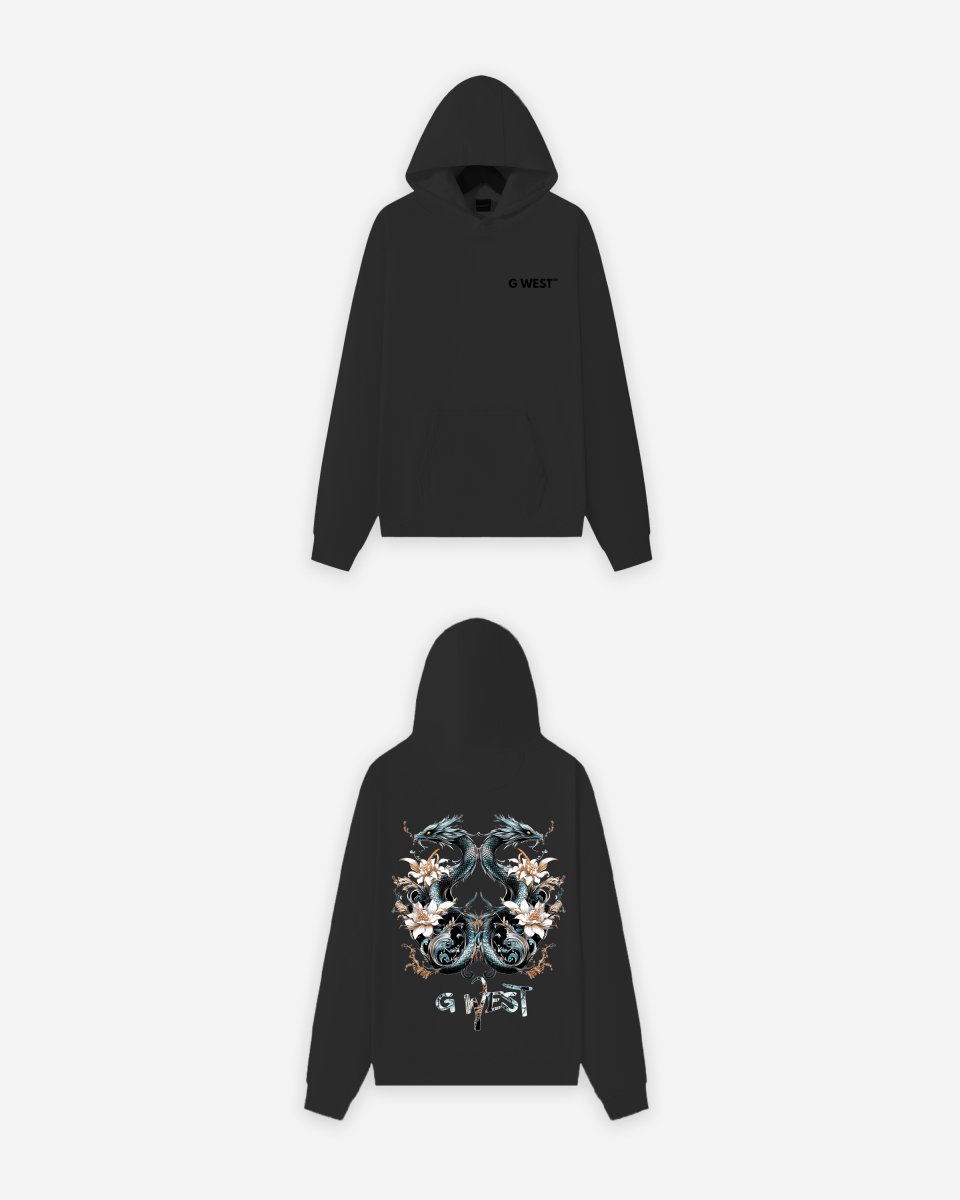 G West Shadow Dragon Oversize Hoodie