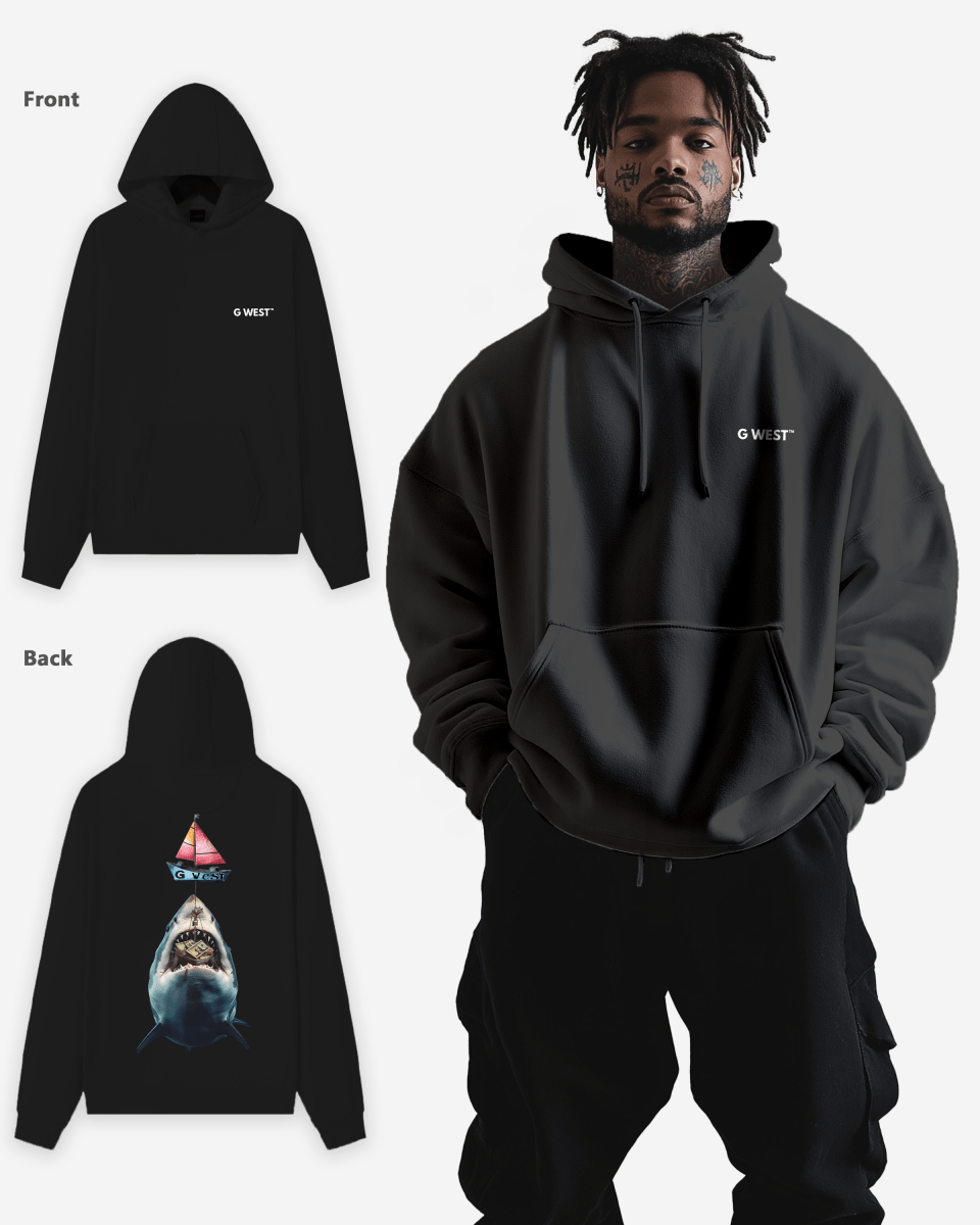 G West Shark Bait Heavy Premium Hoodie