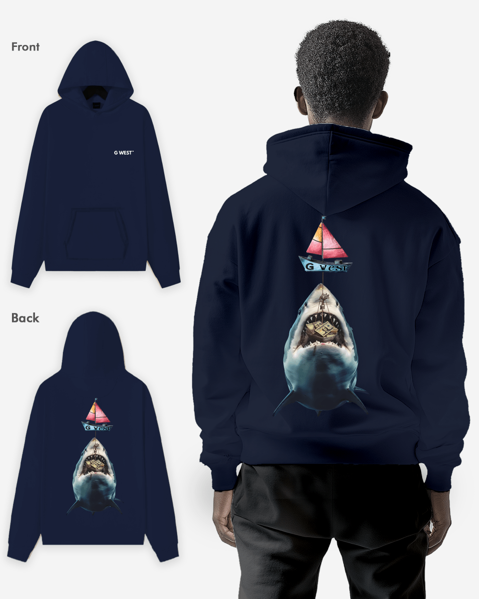 G West Shark Bait Heavy Premium Hoodie