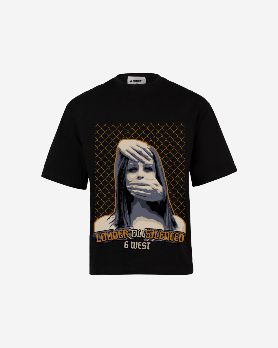 G-WEST Silent Gaze Oversized Tee