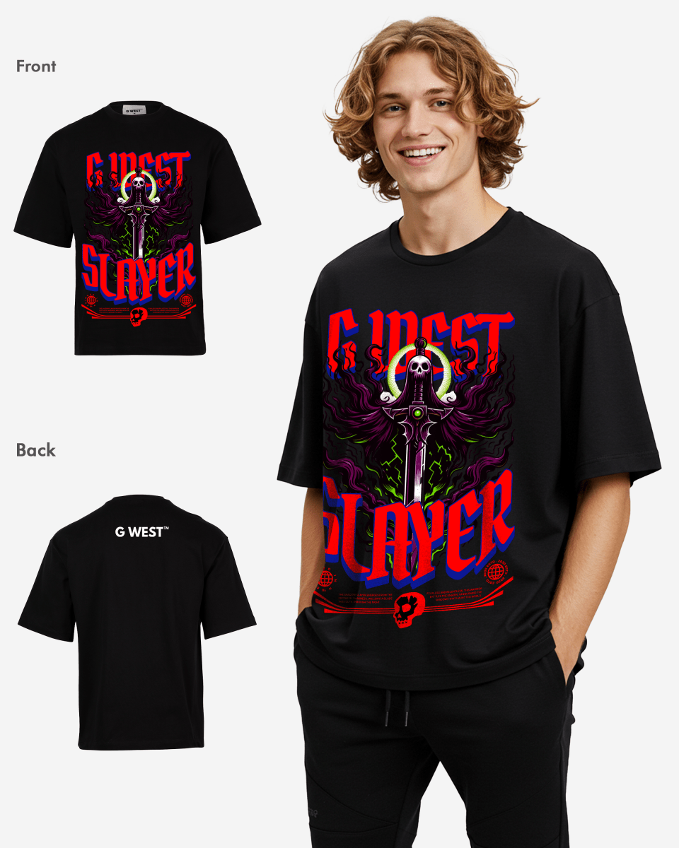 G-WEST SLAYER OVERSIZED TEE