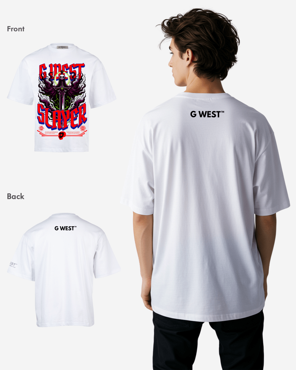 G-WEST SLAYER OVERSIZED TEE