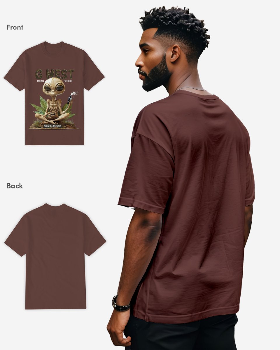 G West Smoking Alien Tee