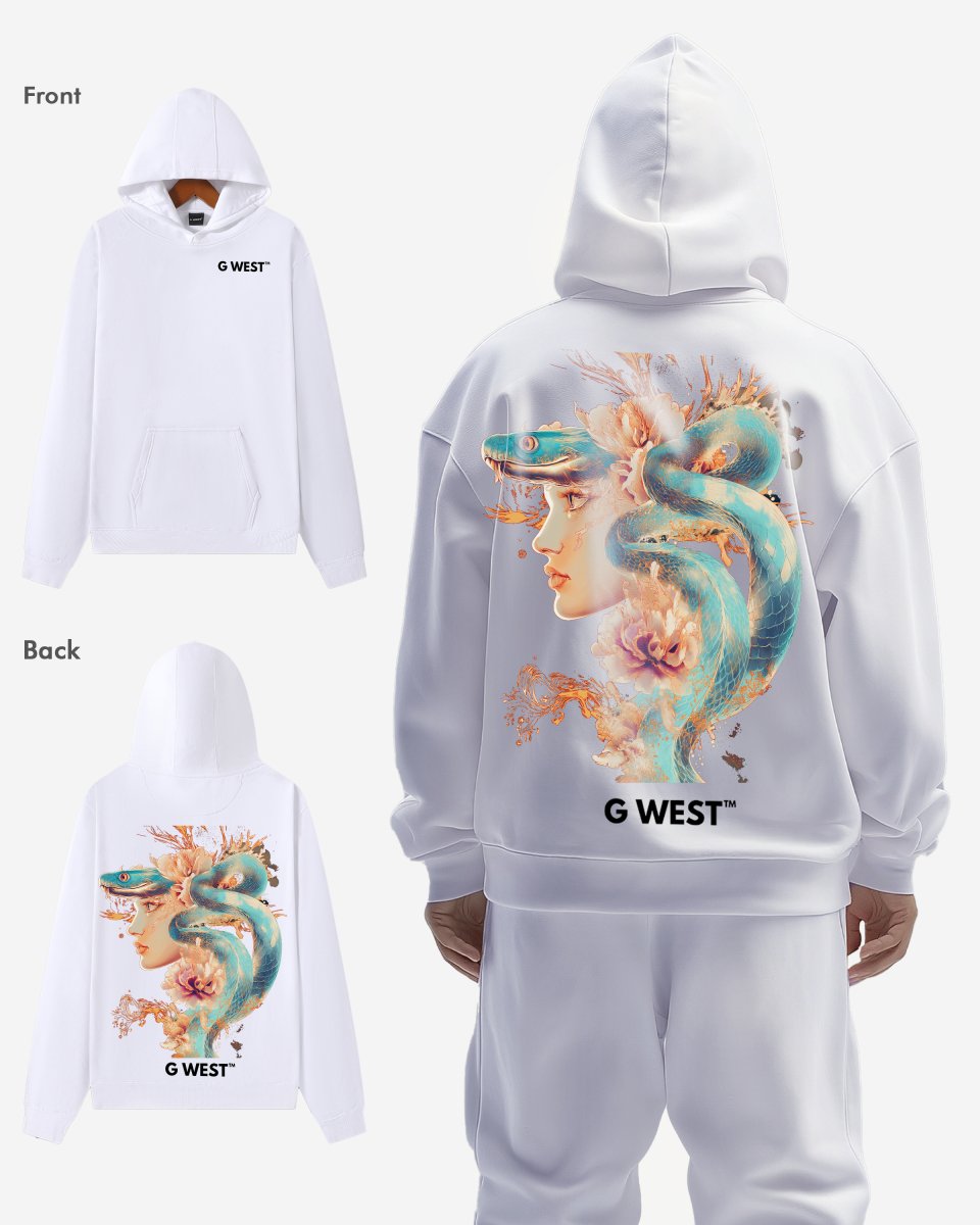 G West Snake Lady Oversize Hoodie