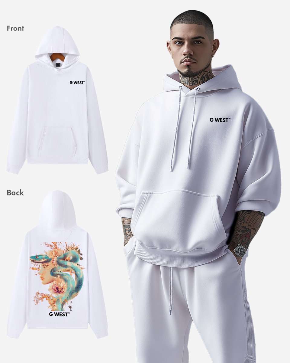 G West Snake Lady Oversize Hoodie