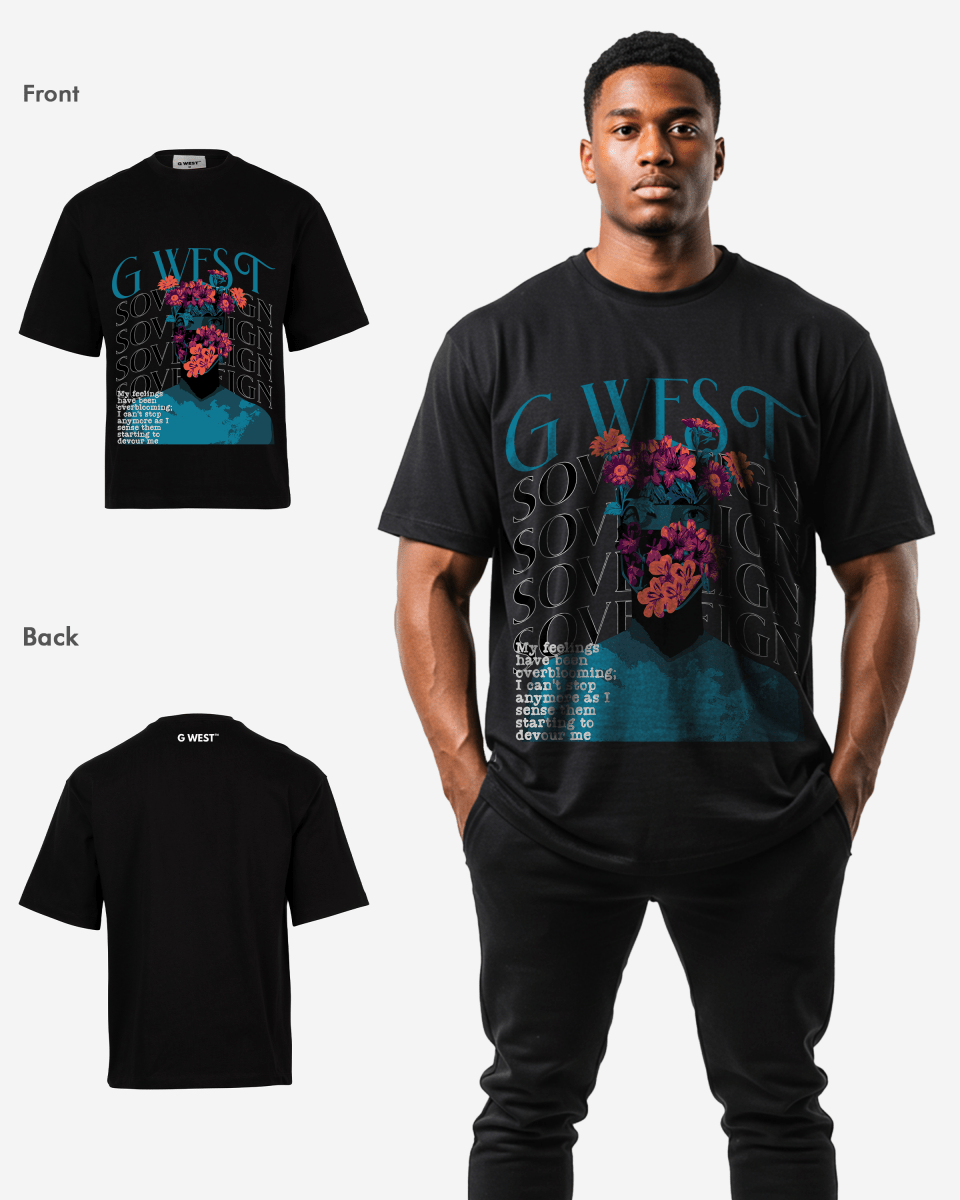G WEST Sovereign OVERSIZED TEE