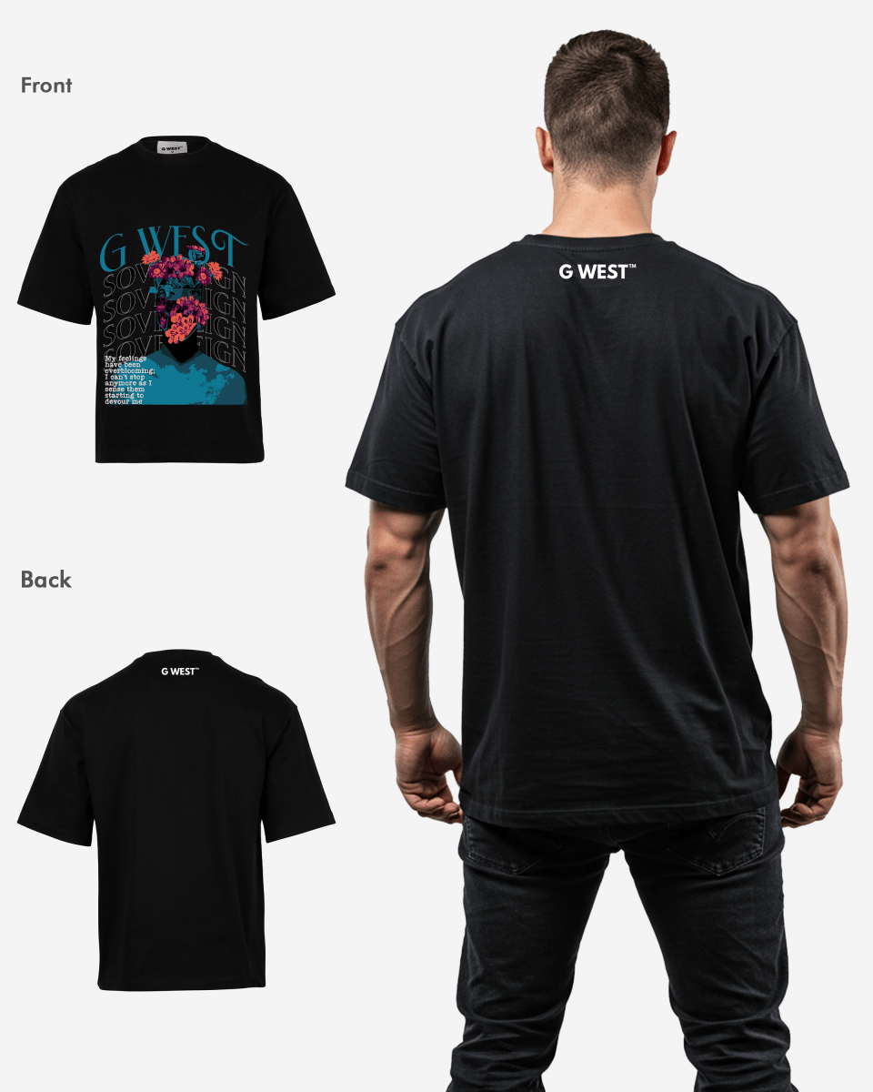 G WEST Sovereign OVERSIZED TEE