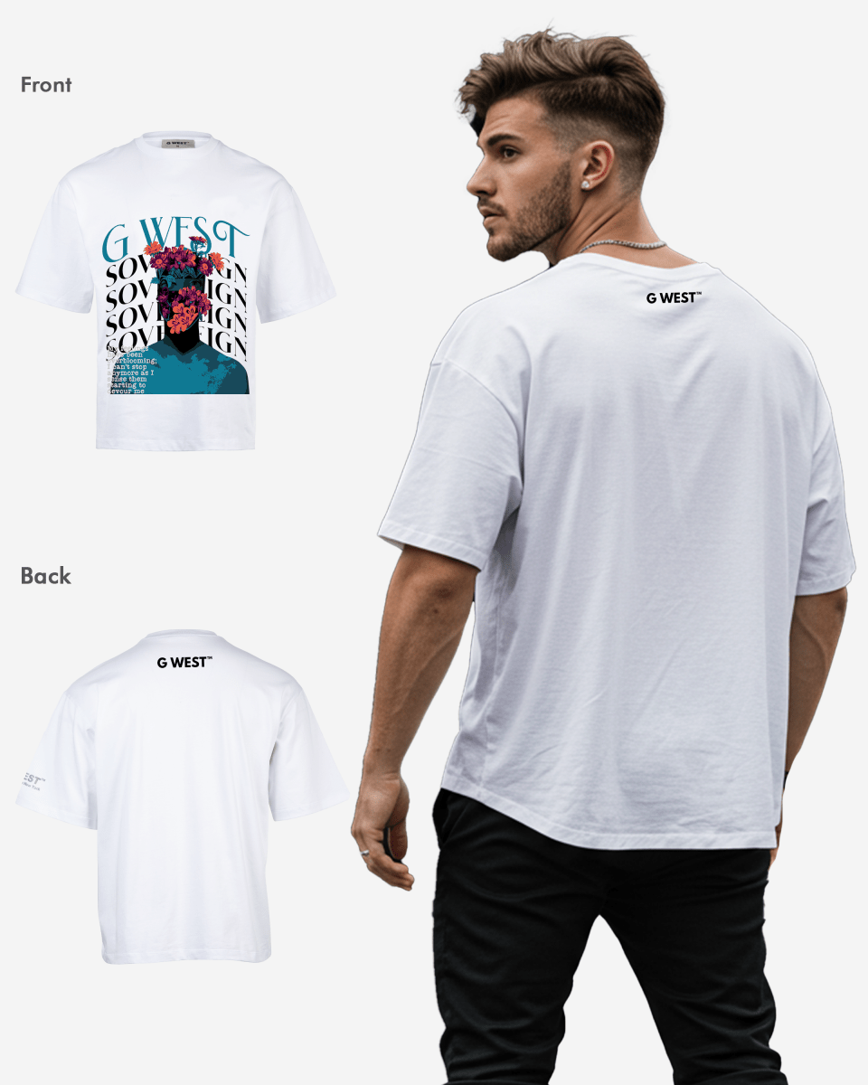 G WEST Sovereign OVERSIZED TEE
