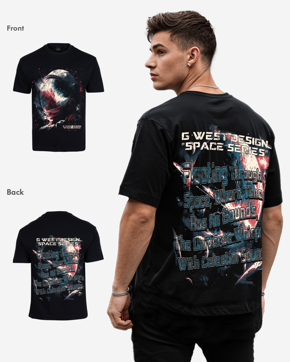 G West Space Series Premium Oversized Tee