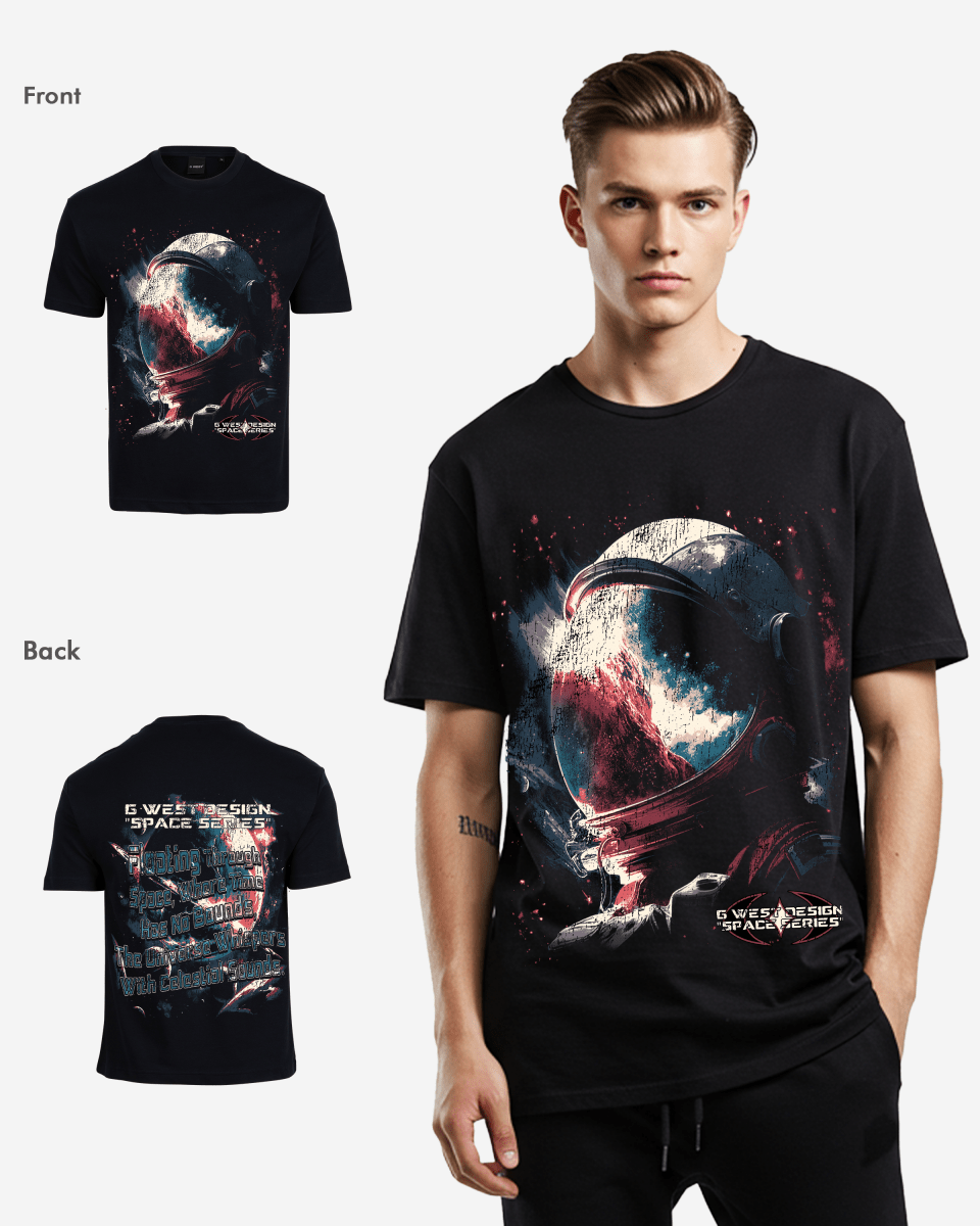 G West Space Series Premium Oversized Tee