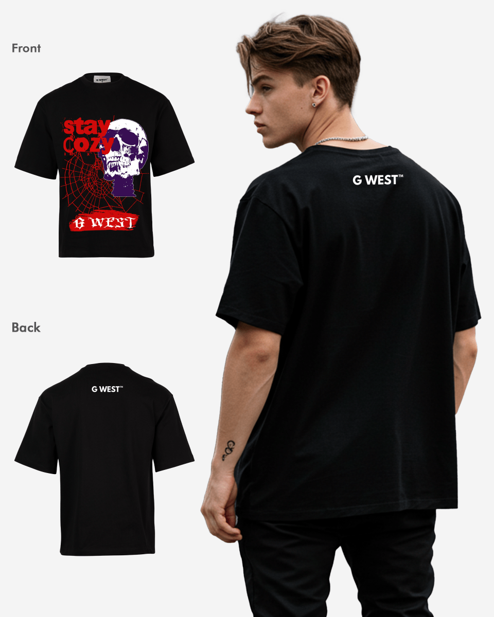 G-WEST STAY COZY OVERSIZED TEE