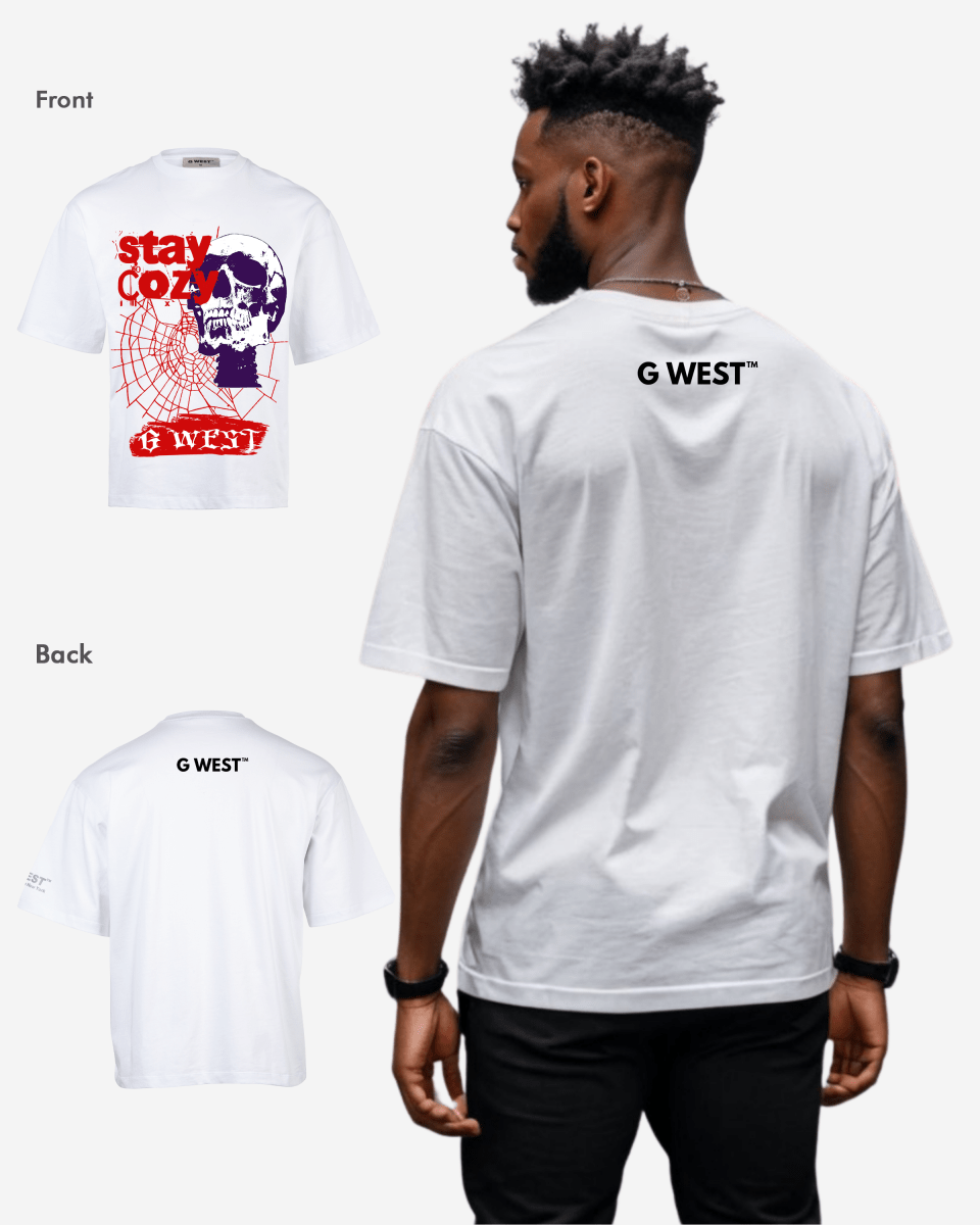 G-WEST STAY COZY OVERSIZED TEE