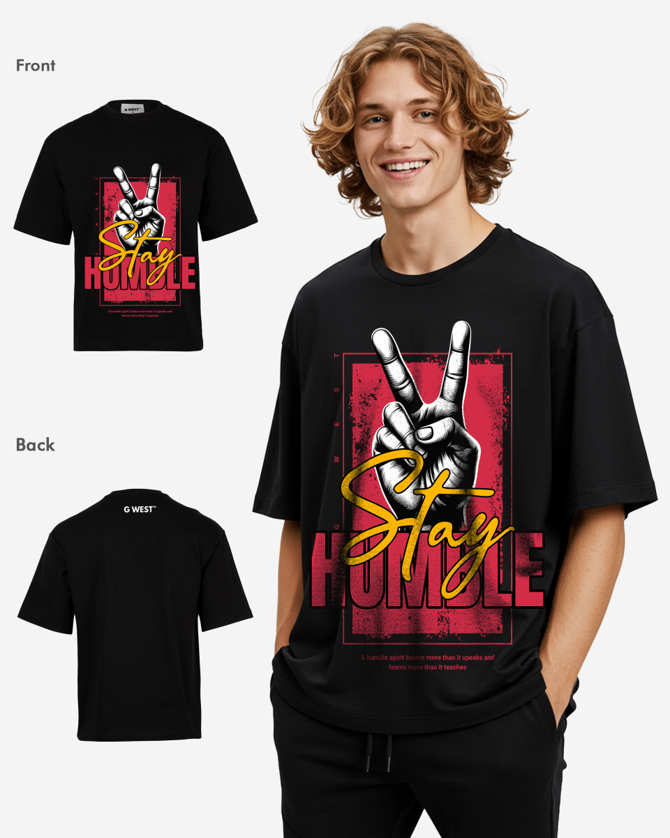 G-WEST STAY HUMBLE TEE