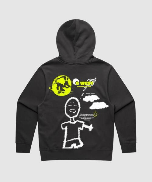 G West Stick Figure Heavy Premium Hoodie