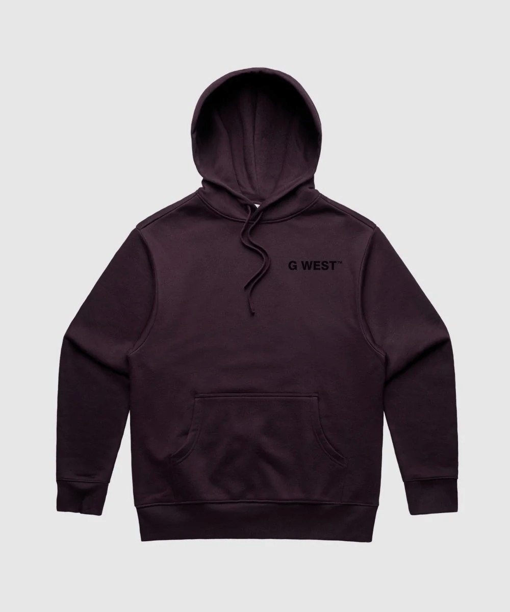 G West Stick Figure Heavy Premium Hoodie