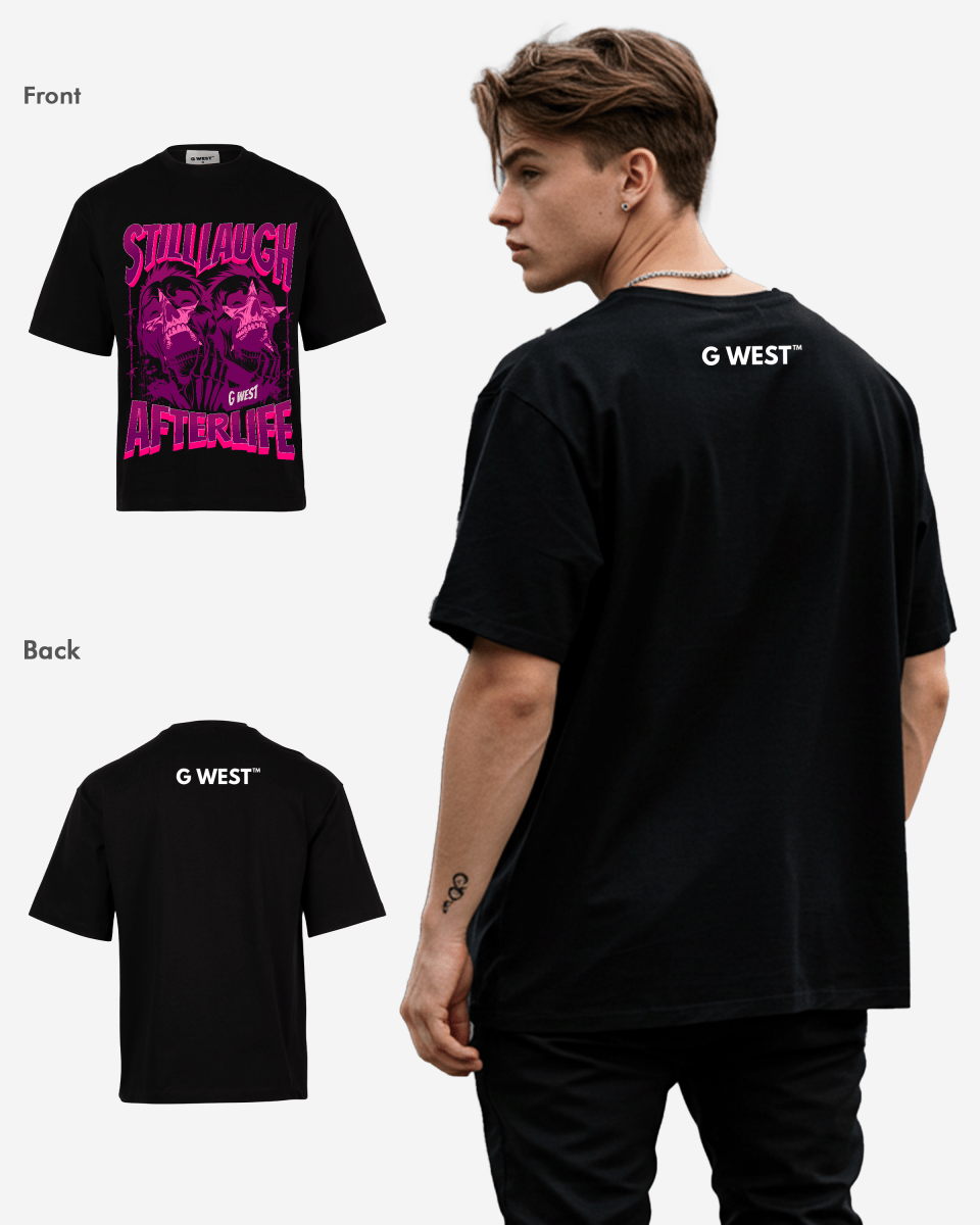 G-WEST STILLLAUGH AFTERLIFE OVERSIZED TEE