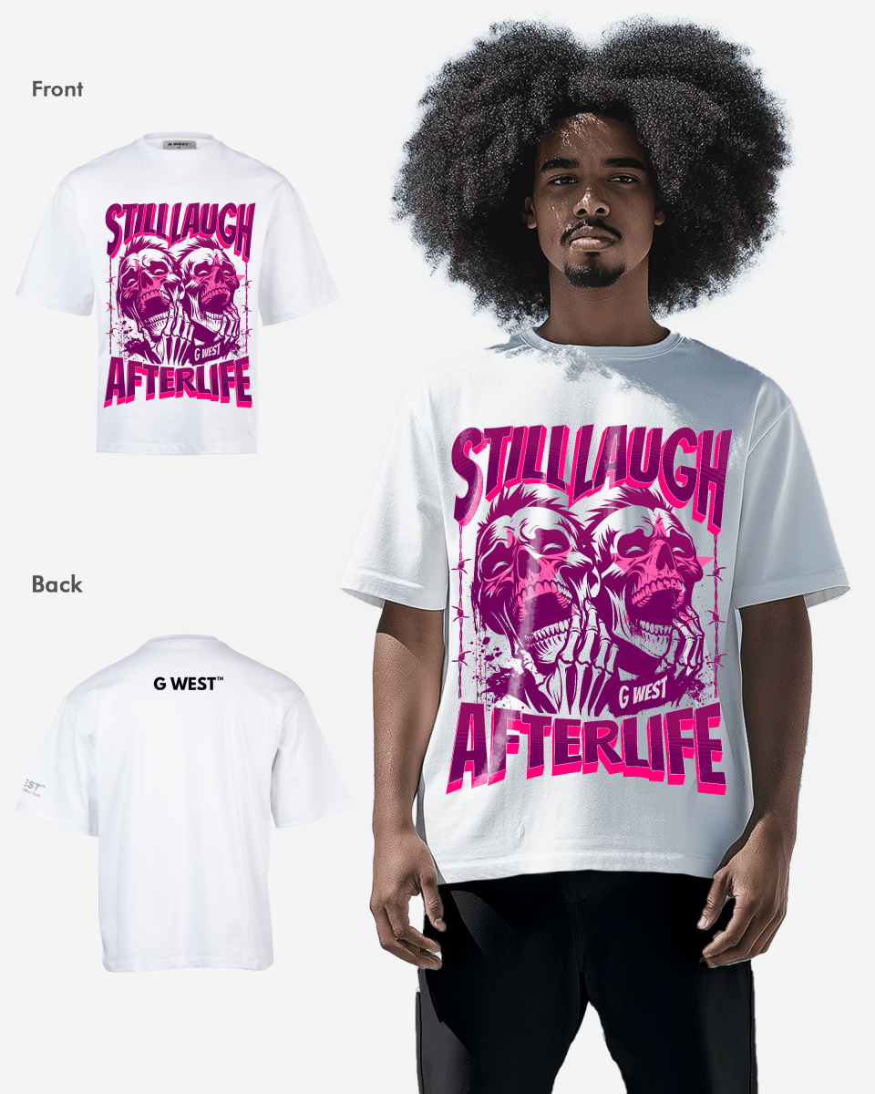 G-WEST STILLLAUGH AFTERLIFE OVERSIZED TEE