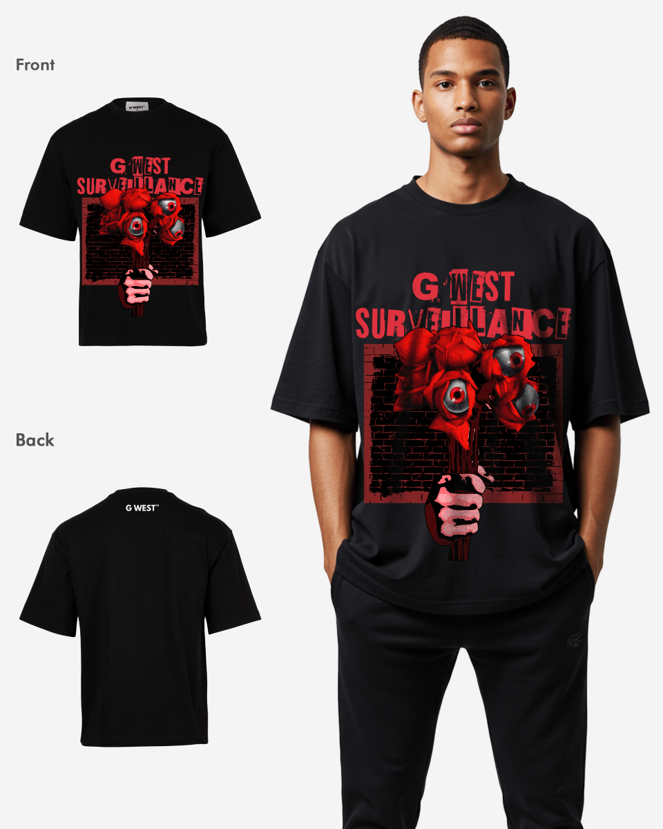 G-WEST SURVEILLANCE OVERSIZED TEE
