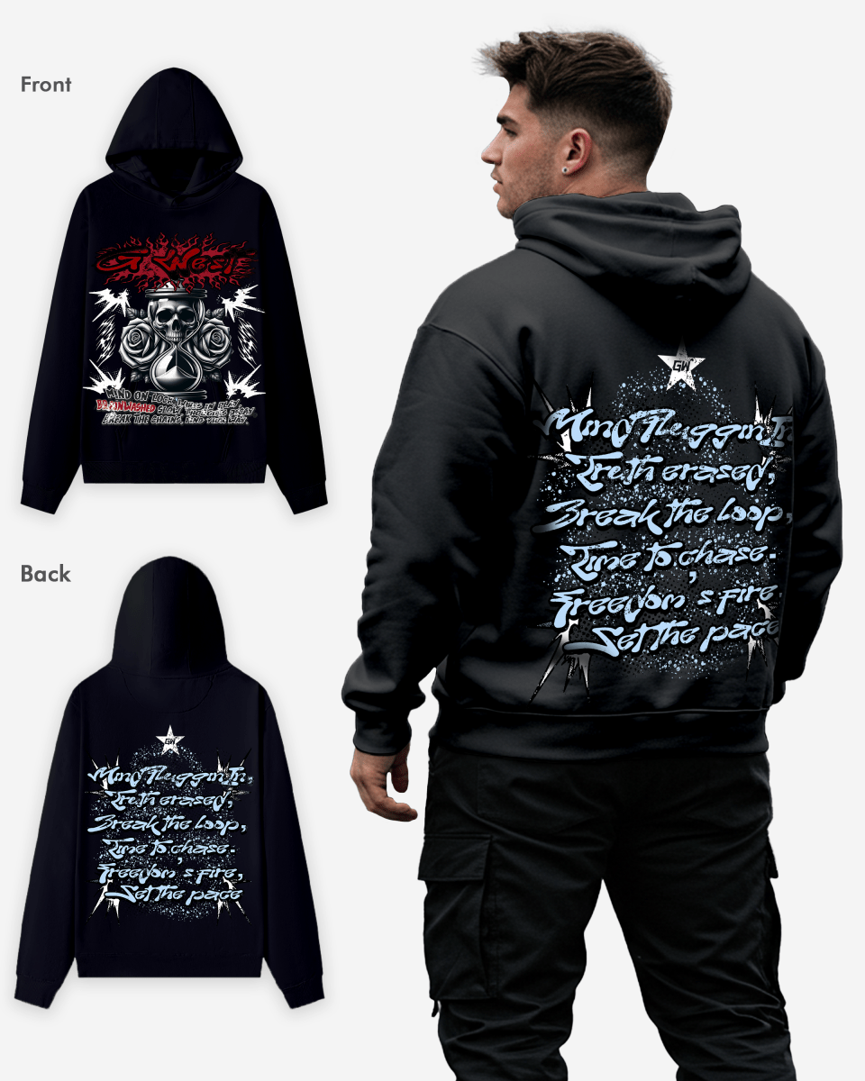 G WEST SWAYED HOODIE Big and Tall