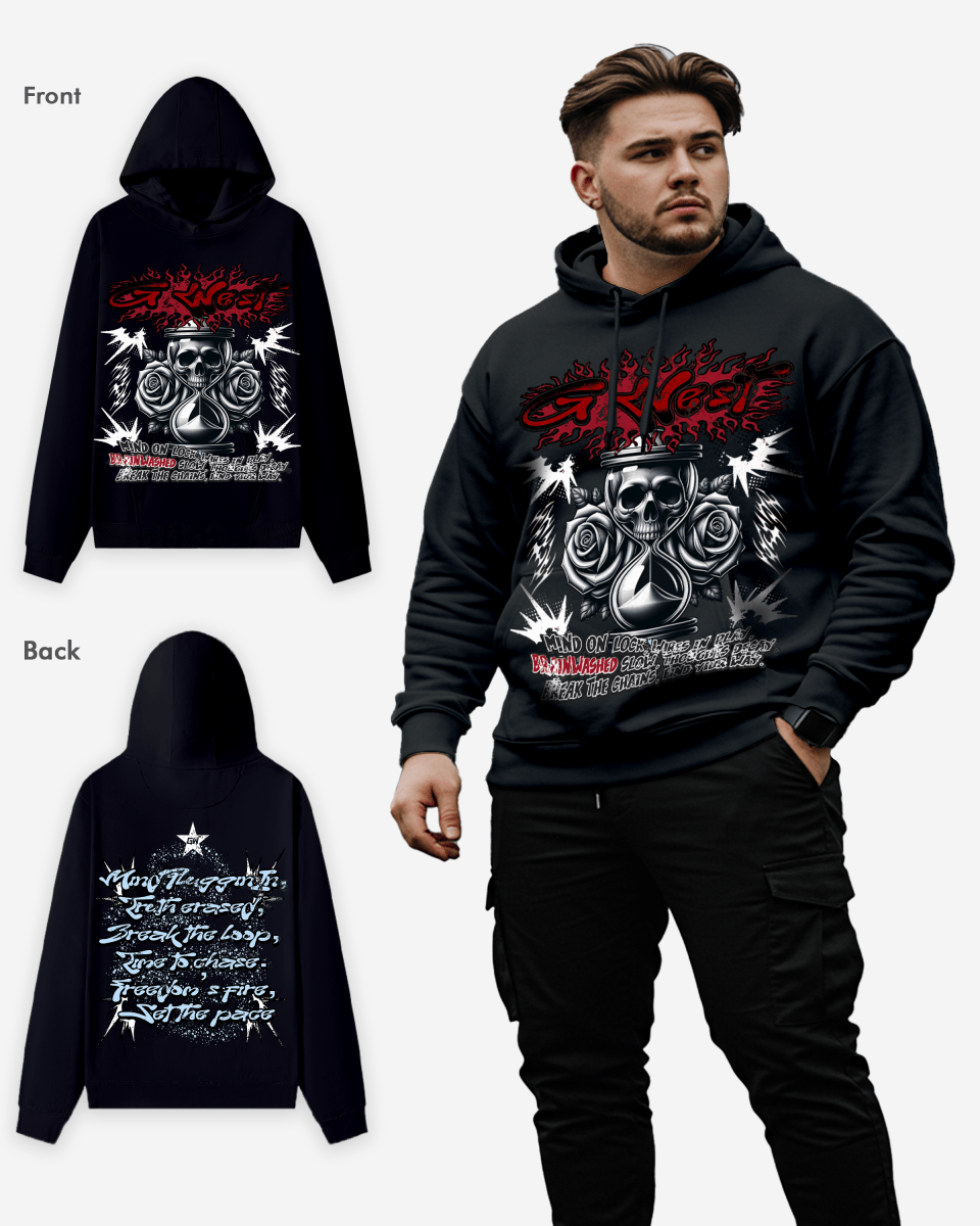 G WEST SWAYED HOODIE Big and Tall