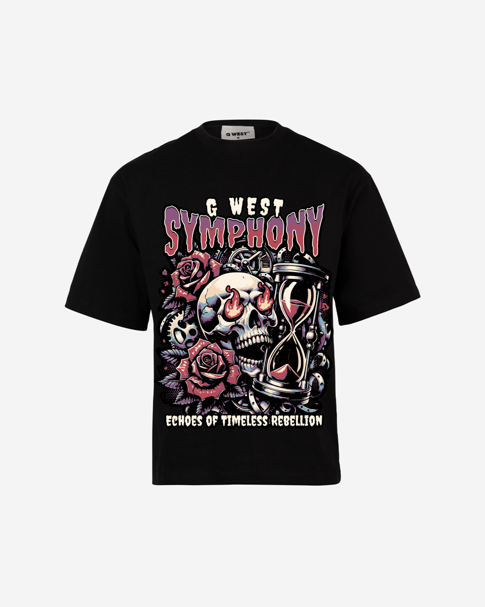 G-WEST SYMPHONY Oversized TEE