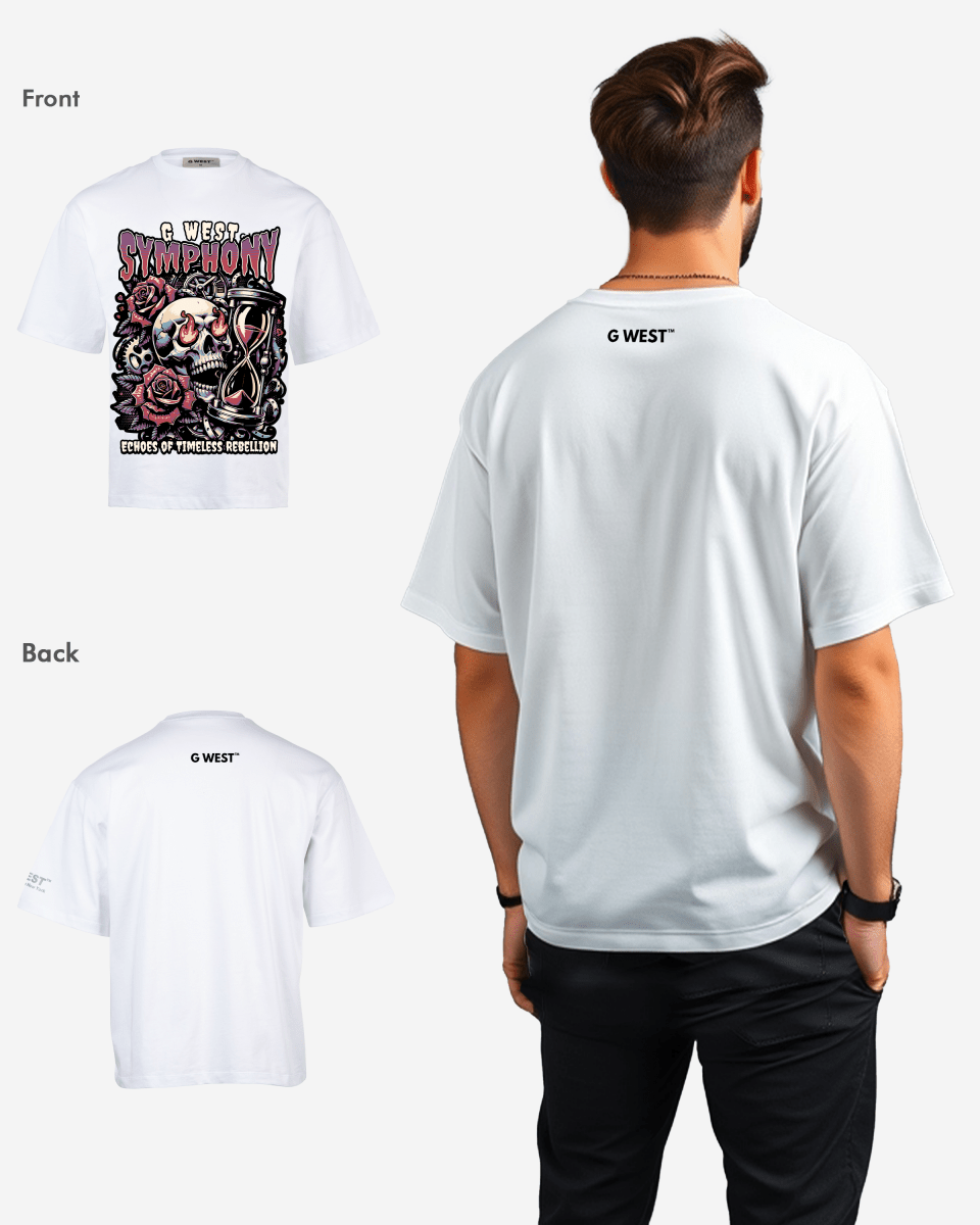 G-WEST SYMPHONY Oversized TEE