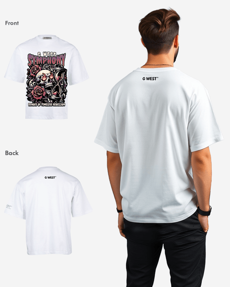 G-WEST SYMPHONY Oversized TEE