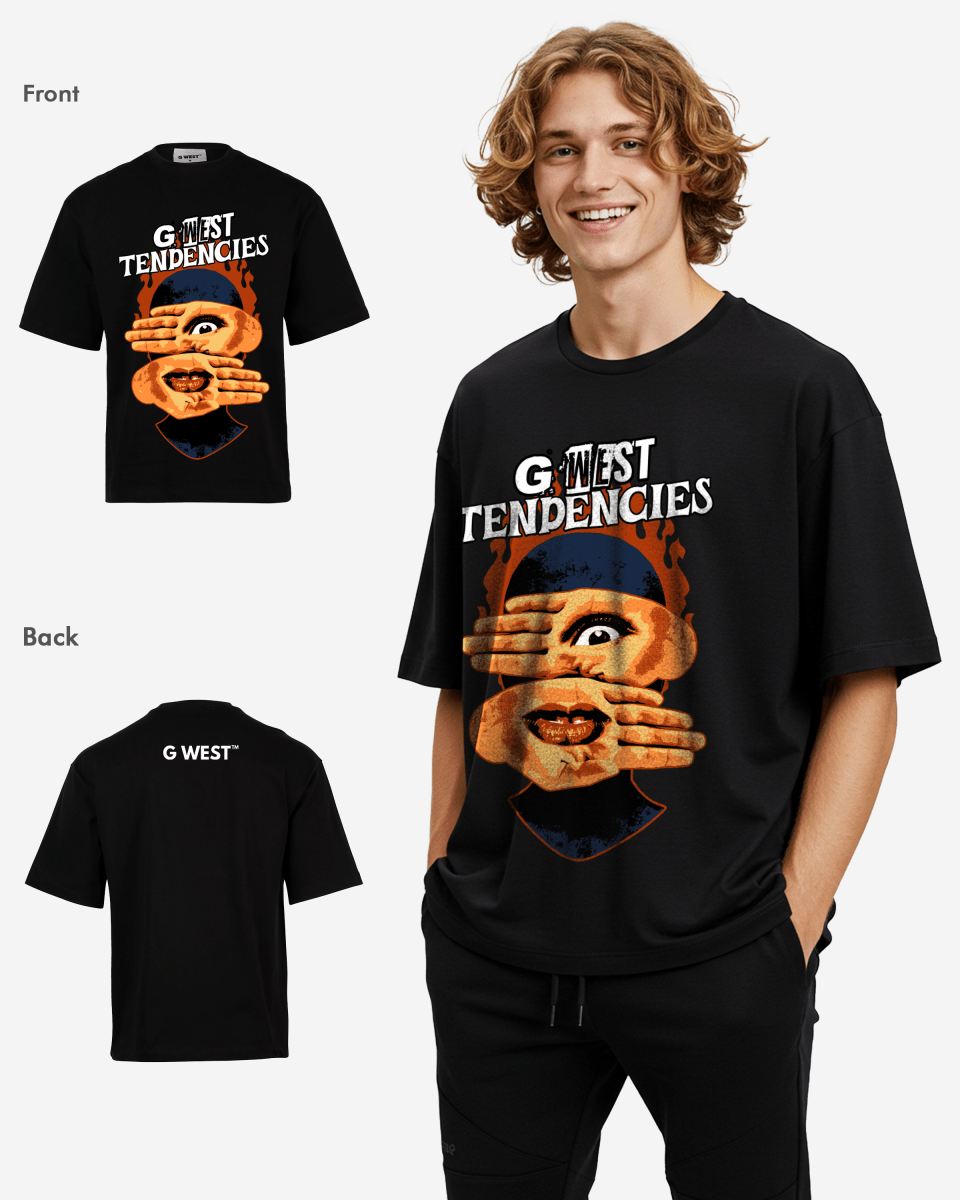 G-WEST TENDENCIES OVERSIZED TEE