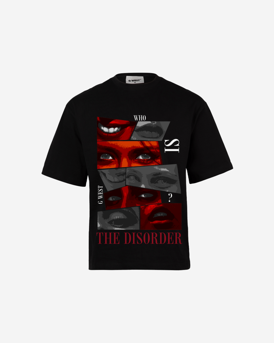G-WEST The DisorderOversized Tee