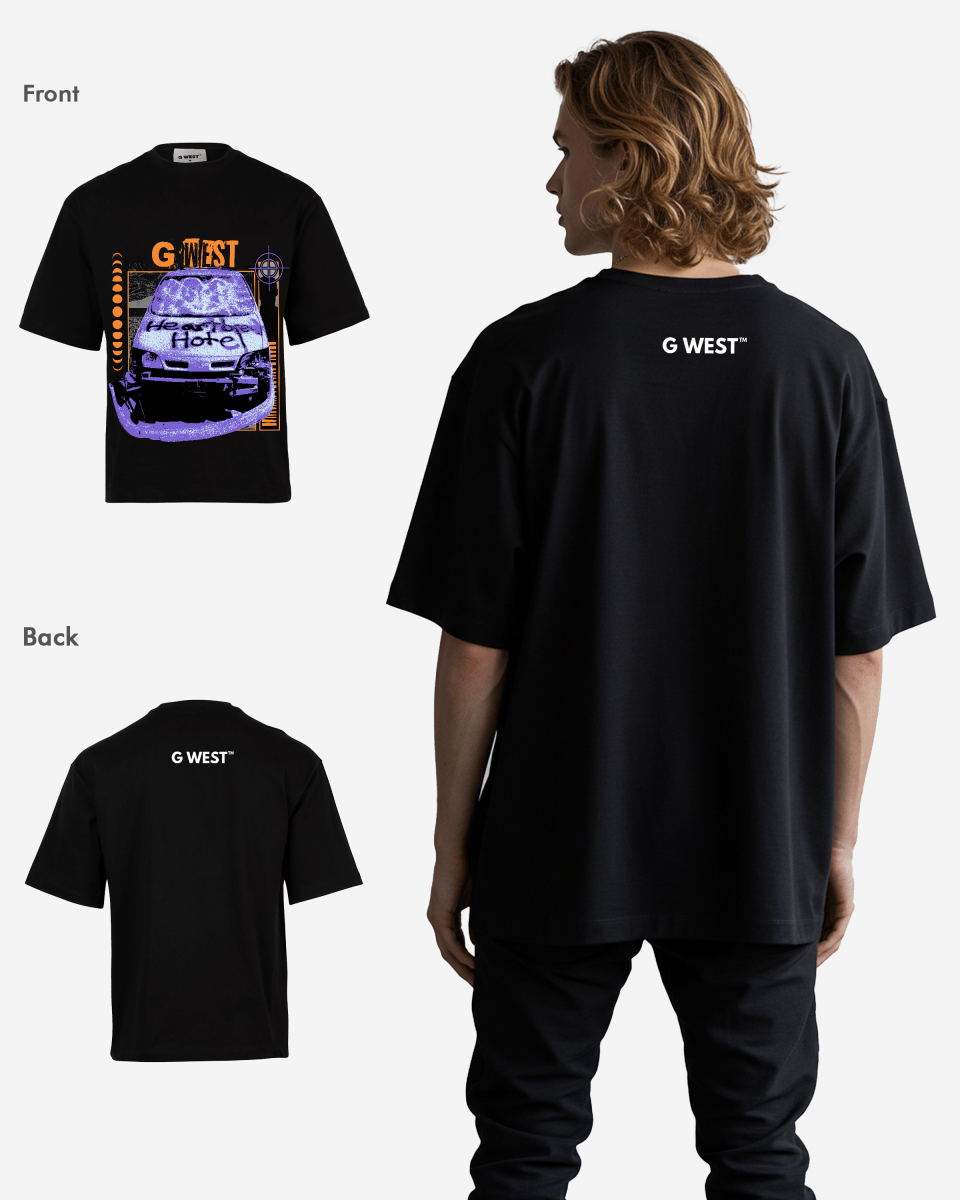 G West the heartbreak ride Oversized Tee