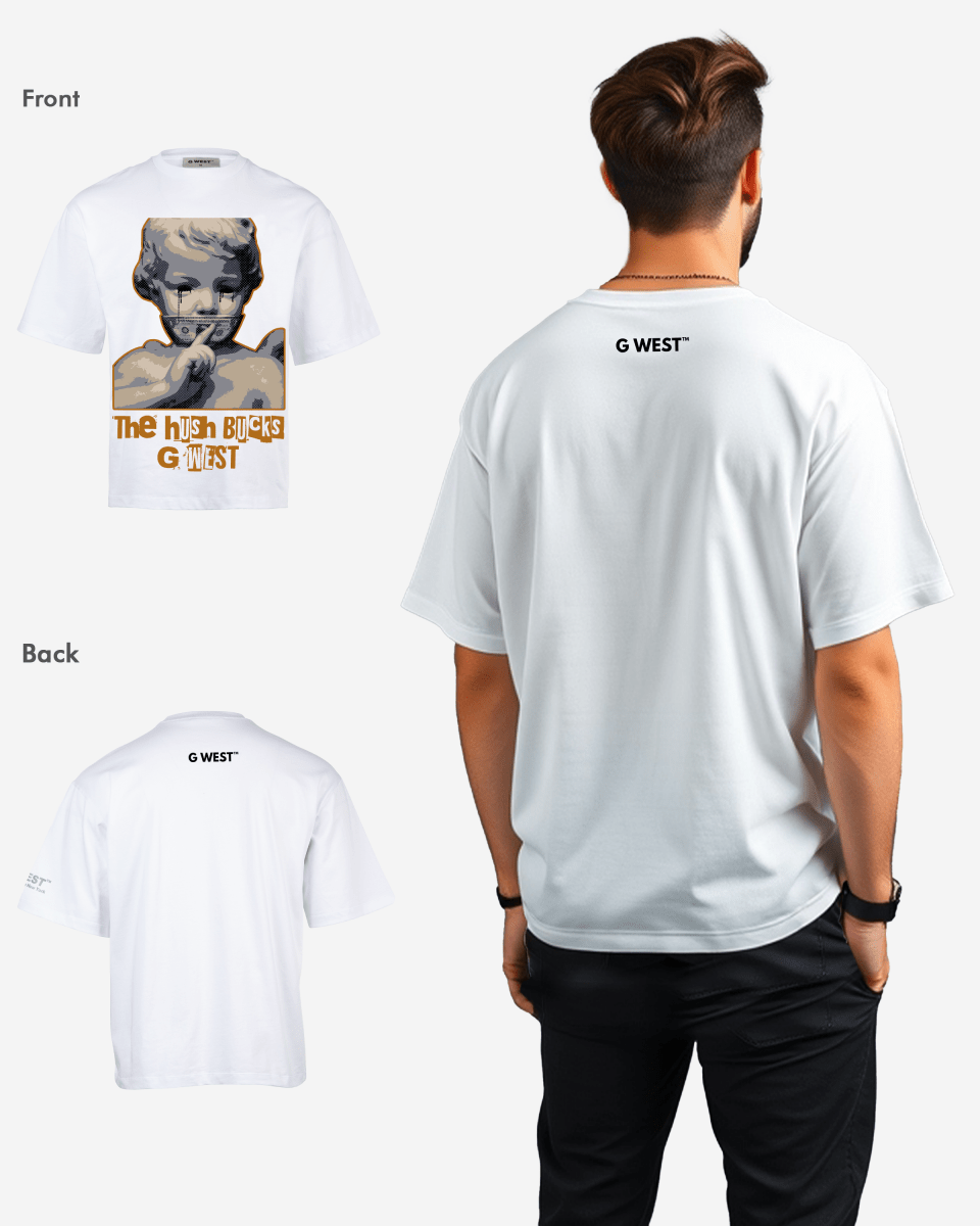 G-WEST The Hush Bucks Oversized Tee