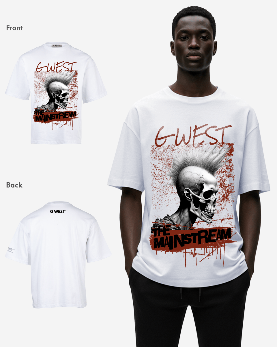 G-WEST THE MAINSTREAM OVERSIZED TEE
