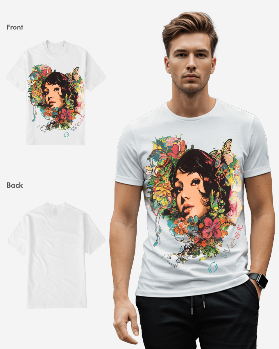 G WEST TIKI TIME TEE