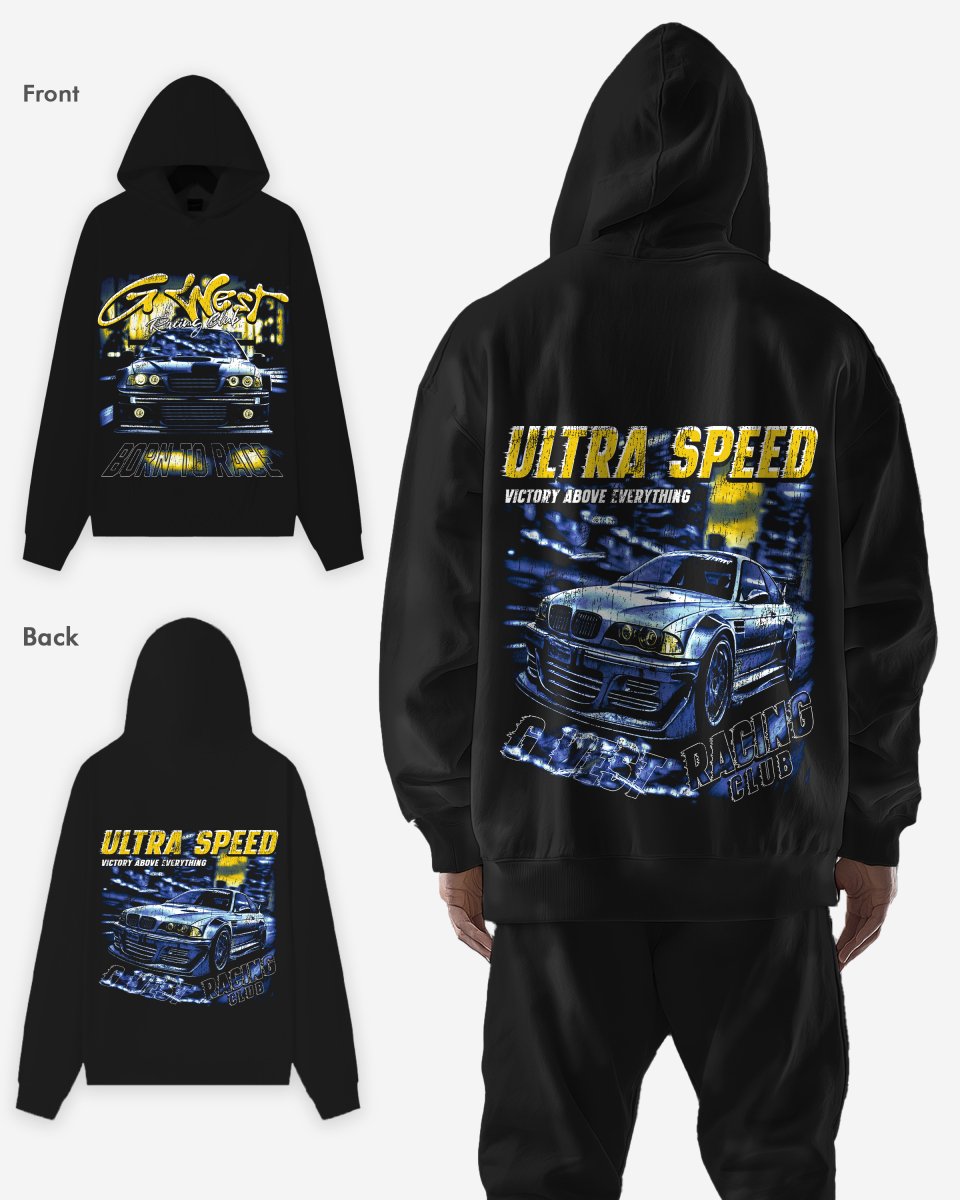 G West Ultra Speed  Oversize Hoodie