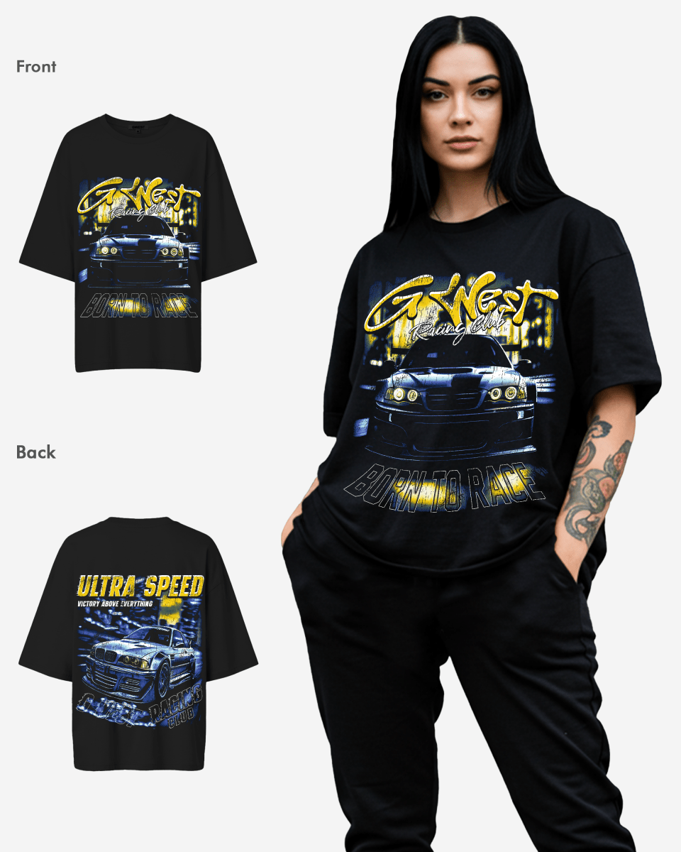G West Ultra Speed Premium Oversized Tee  - WOMEN