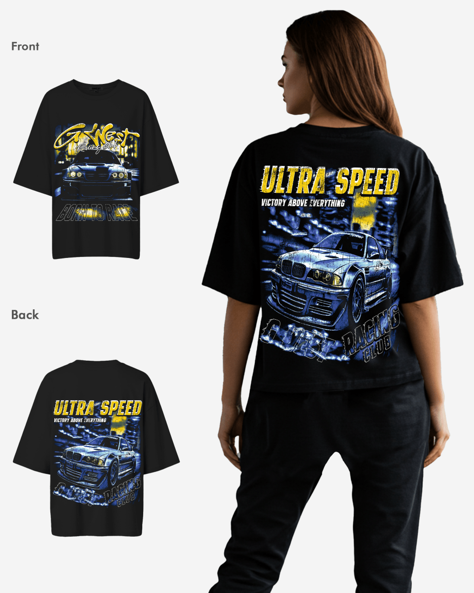 G West Ultra Speed Premium Oversized Tee  - WOMEN