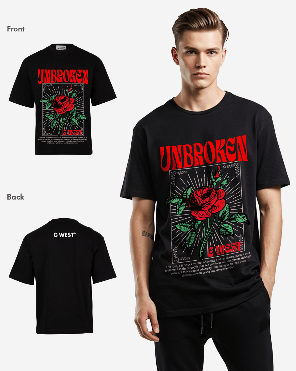 G-WEST UNBROKEN OVERSIZED TEE