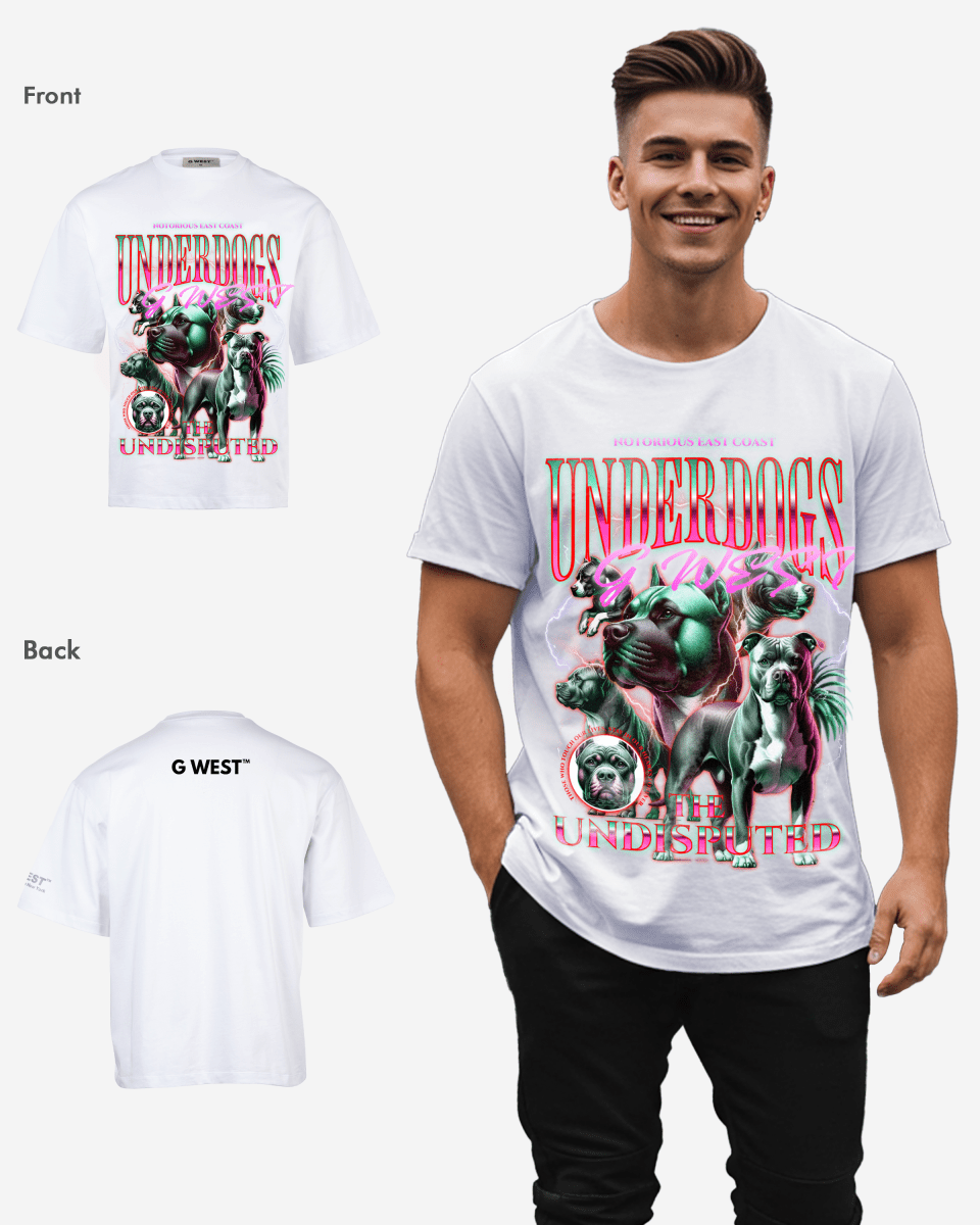G-WEST UNDERDOGS OVERSIZED TEE
