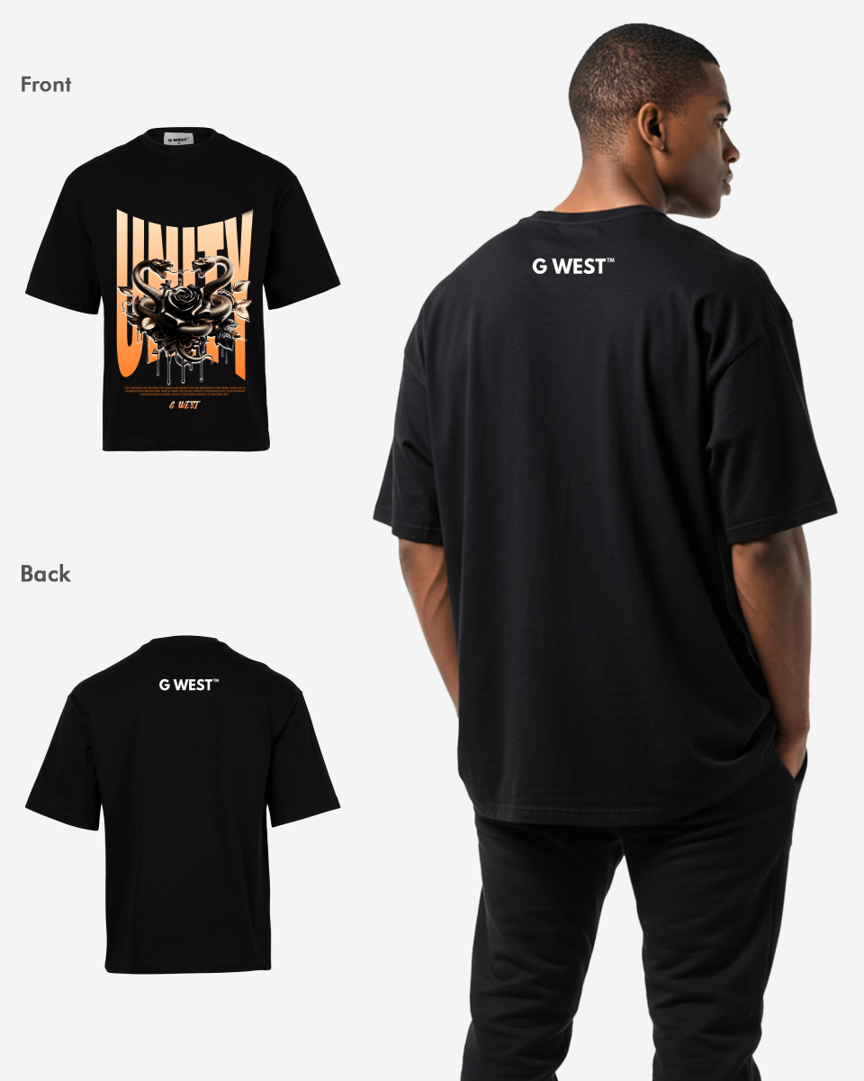 G-WEST UNITY OVERSIZED TEE