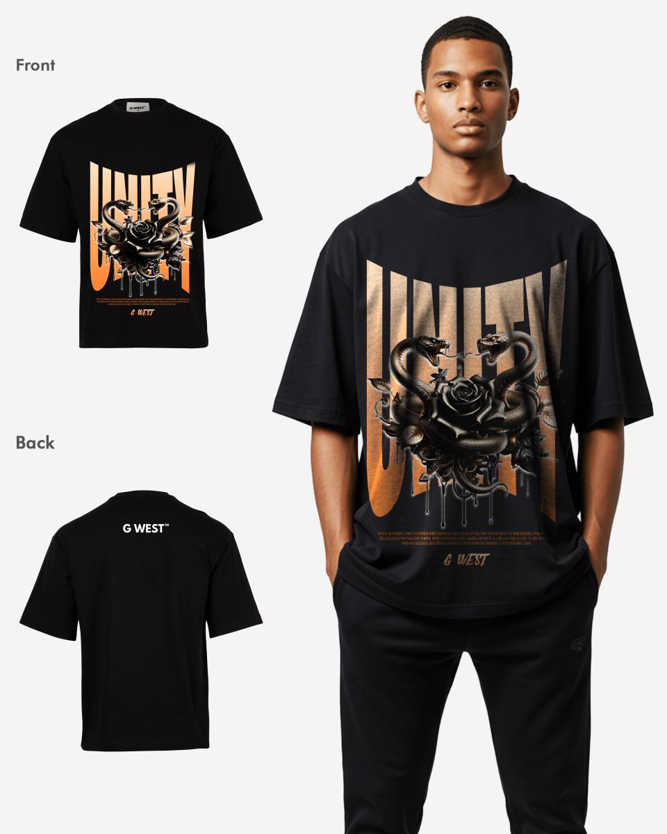 G-WEST UNITY OVERSIZED TEE
