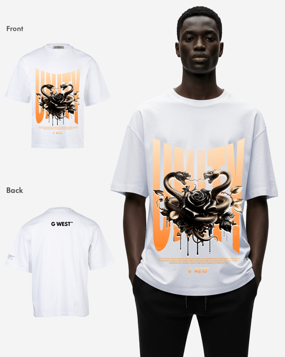 G-WEST UNITY OVERSIZED TEE